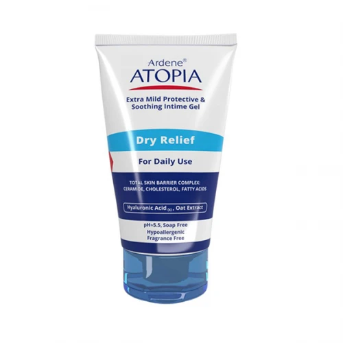 % ژل شستشوی بسیار ملایم ناحیه ژنیتال سری Atopia مدل Dry Relief آردن فروشگاه آرایشی بهداشتی آداس بیوتی