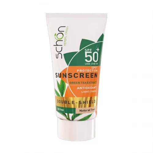 % کرم ضد آفتاب دابل شیلد فاقد چربی SPF50 شون فروشگاه آرایشی بهداشتی آداس بیوتی
